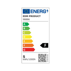 Bombilla Pebetero Led E-14 3W Blanca ref. 98886