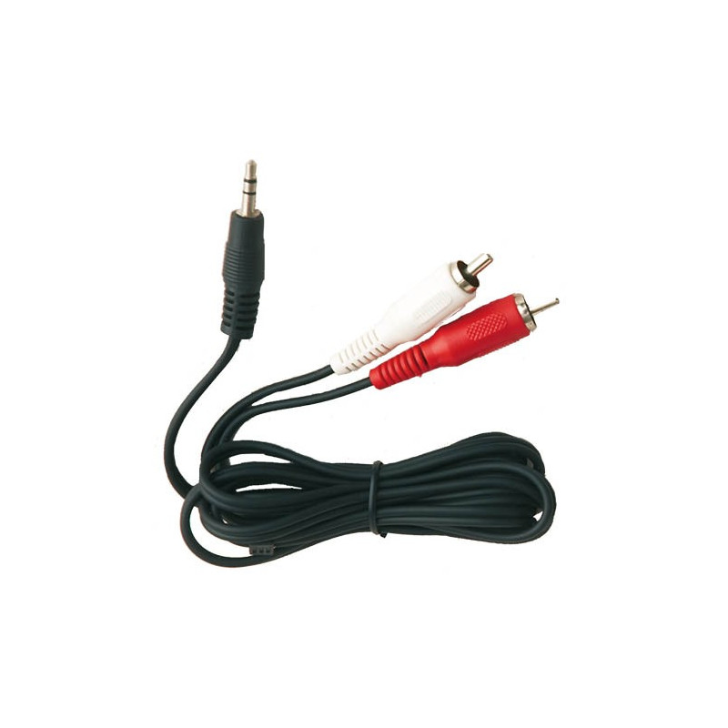 Conexión Audio Jack a 2 RCA 1,5M ref.2600933