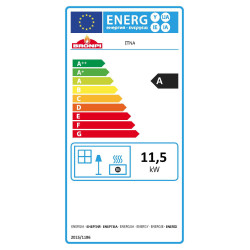 Estufa de leña Fundición ETNA 10kw Bronpi