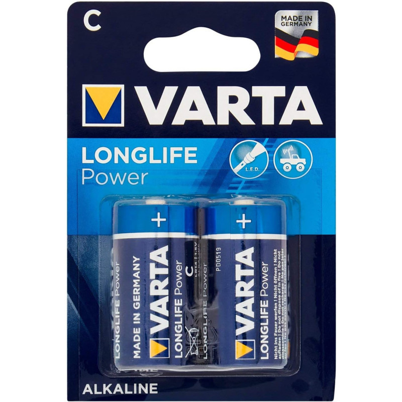 Pila Alcalina R-14 (blister) Varta