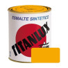 Pintura Esmalte sintético Titanlux color amarillo medio de 125ml.