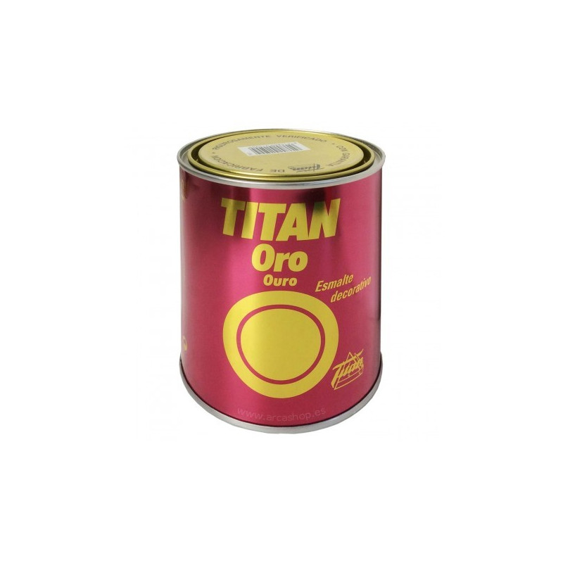 Pintura Titan Oro 125 ml.