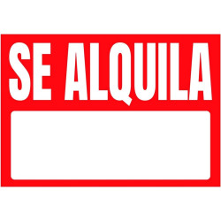 Rotulo Se Alquila 50x70