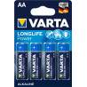 Pila Alcalina AA (blister 4 ud.) Varta