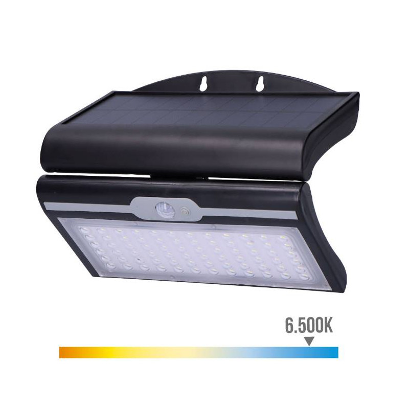 Aplique Solar Con Sensor 6W 6500K ref. 31849