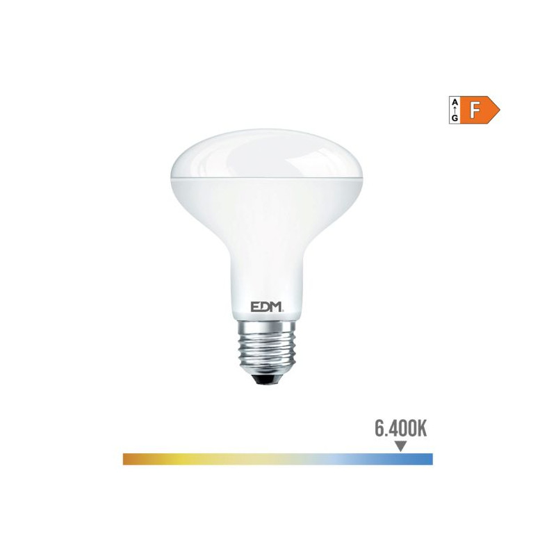 Bombilla Led R80 E-27 10W Blanca