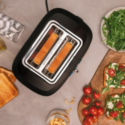 Tostador Cecotec Toast&Taste 9000 Corto Double Color Negro