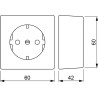 Base Superficie 2+T 16A (5001)