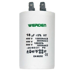 Condensador 18 uF 250v