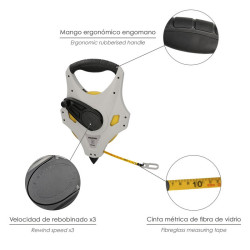 Cinta Métrica 50 m Eco