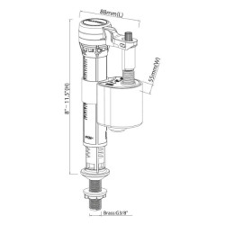 Flotador Compacto Vertical ref.14823