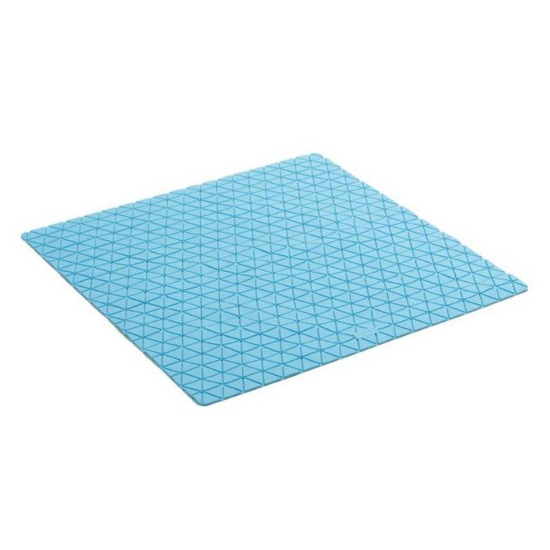 Alfombra Baño Antideslizante 54x54 Azul