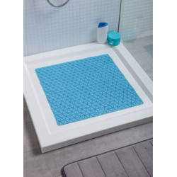 Alfombra Baño Antideslizante 54x54 Azul