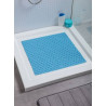 Alfombra Baño Antideslizante 54x54 Azul