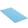 Alfombra Baño Antideslizante 72x36 Azul