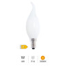 Bombilla Vela Led Soplo de Viento 4W Calida E-14