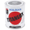 Pintura Esmalte Ecologico Gris Medio Satinado 750 ml. Titanlux