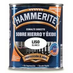 Hammerite Liso Blanco Brillo 750 ml.