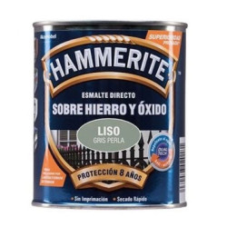 Hammerite Liso Gris Perla  Brillo 750 ml.