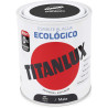 Pintura Esmalte Ecologico Negro Mate 250 ml. Titanlux