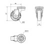 Rueda Tornillo Goma 1-0218