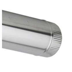 Tubo Estufa 120 mm. Galvanizado