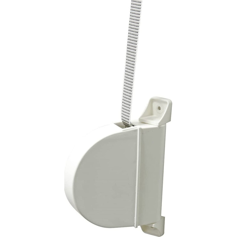 Recogedor abatible para persiana en color blanco - Cablematic