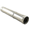 Tubo Estufa 80 Inox Extensible Pellet 0,25-0,40mm Bite08