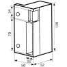 Cerradero Jis Portero Sobreponer 12v- 1035 Izquierda