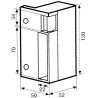 Cerradero Jis Portero Sobreponer 12V-1037 Derecha