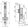 Cerradura CVL Embutir 1963R/0