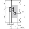 Cerradura CVL Embutir 1964R/0