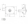 Cerradura Lince 5124-10 Derecha