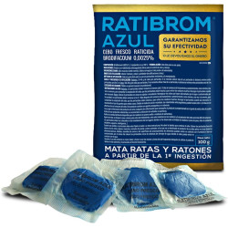 Raticida Ratibrom Azul Bolsa 100gr