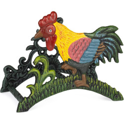 Soporte manguera jardín decorativo (gallo)