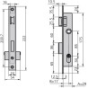 Cerradura CVL Embutir 1975/5
