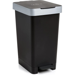 Cubo Cocina Smart Negro 30L. TATAY