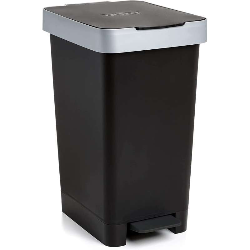 Cubo Cocina Smart Negro 30L. TATAY