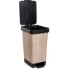 Cubo Cocina Smart Madera 30L.