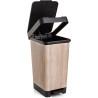 Cubo Cocina Smart Madera 30L.