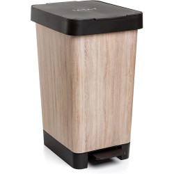 Cubo Cocina Smart Madera 30L.