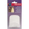 Percha Blanca Arco Adhesiva Ref. 2086