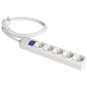 Alargadera Base 5 Con Interruptor Cable 1,5M